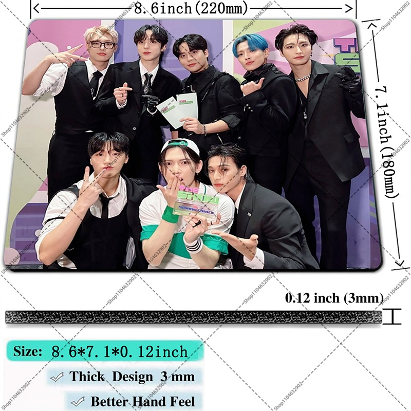Kpop ATEEZ Women Men Mouse Pad - Desk Setup Kpop ulasan dan harga