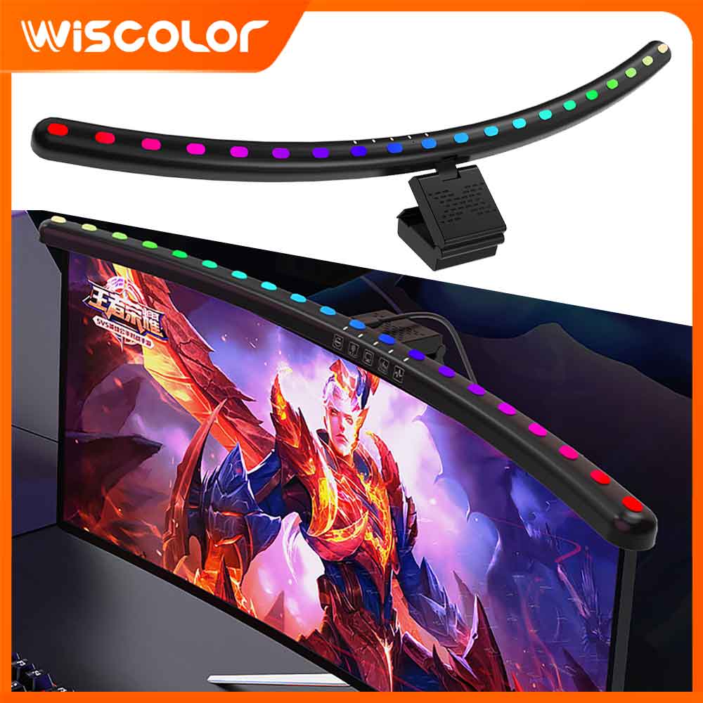 Setup RGBIC Monitor Light Bar  - Desk Setup No Monitor ulasan dan harga