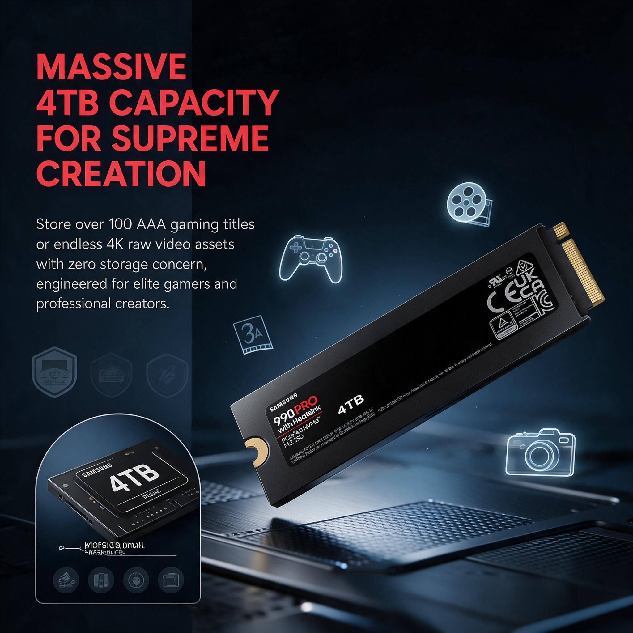 SAMSUNG 990 PRO with Heatsink  - Samsung Ssd 990 Pro ulasan dan harga
