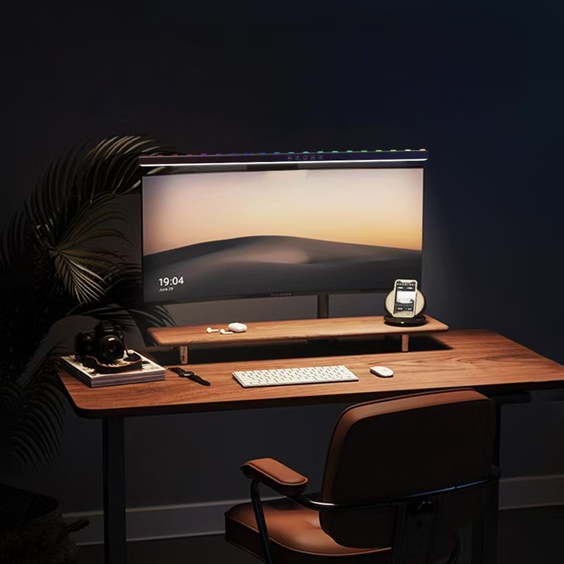 LED Monitor Light Hanging Desk - Desk Setup No Monitor ulasan dan harga
