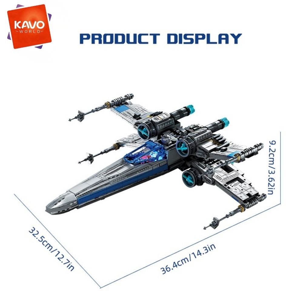 KAVOWORLD 1271pcs Sci-Fi Space - Desk Setup Enthusiast ulasan dan harga