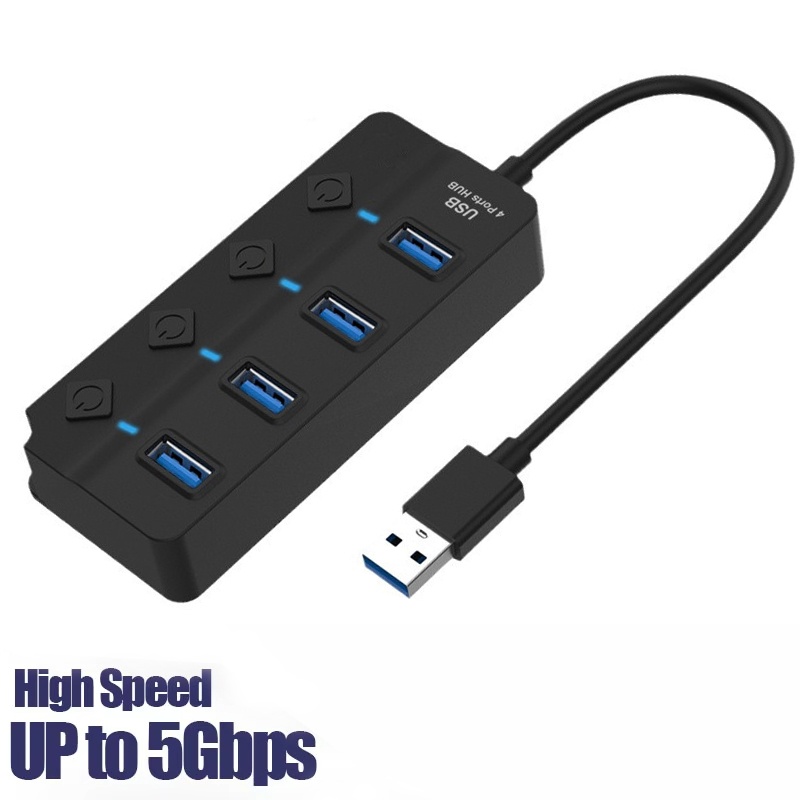 USB Hub USB 3.0 Power Adapter  - Desk Setup Usb Hub ulasan dan harga