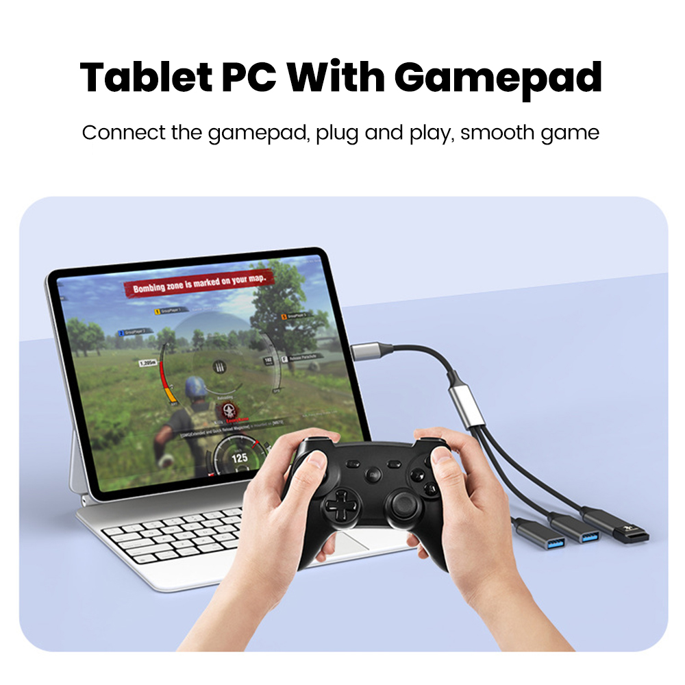 3 in 1 USB Splitter Cable USB  - Desk Setup Usb Hub ulasan dan harga