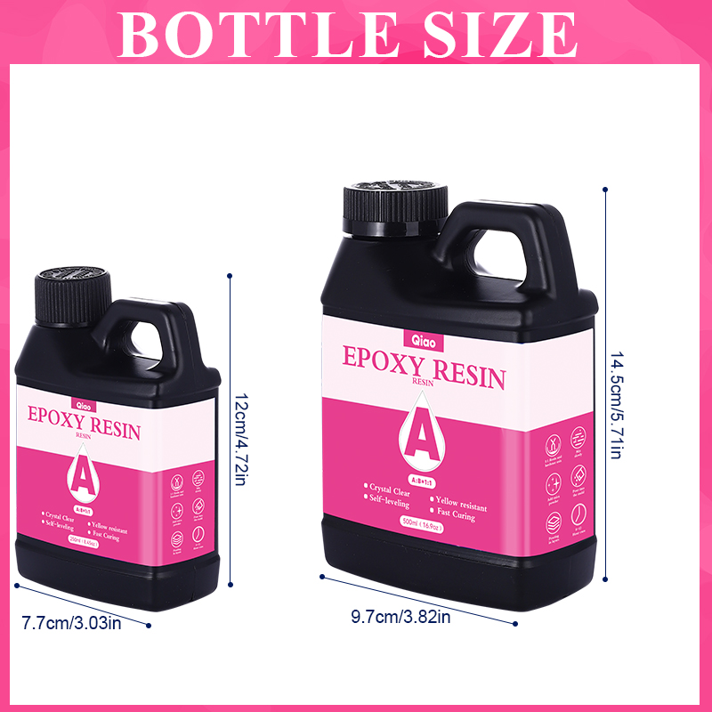 1:1 Crystal Clear Epoxy Resin  - Yellow Desk Setup ulasan dan harga