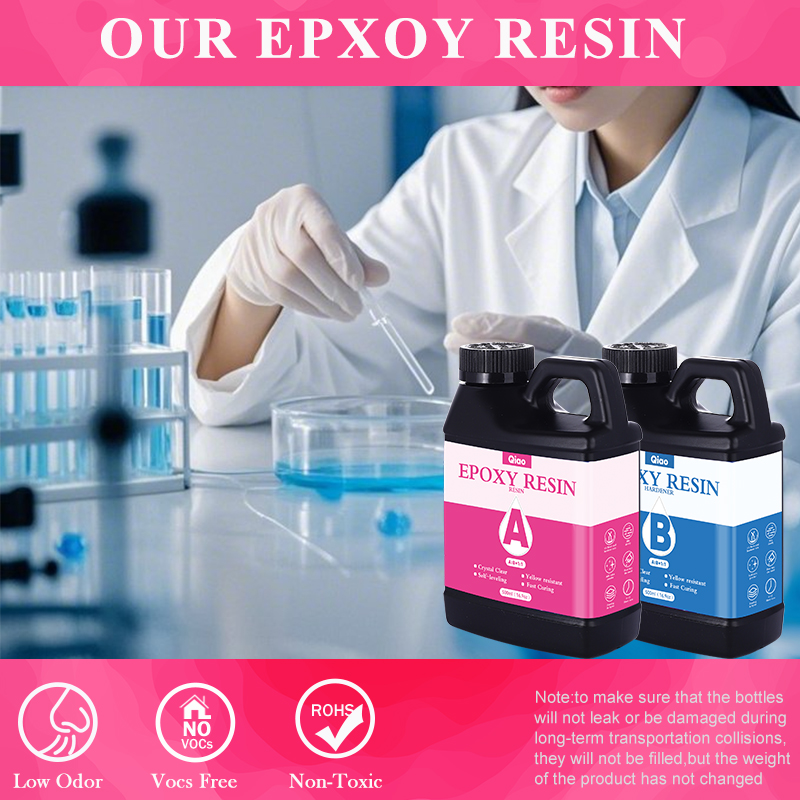 1:1 Crystal Clear Epoxy Resin  - Yellow Desk Setup ulasan dan harga