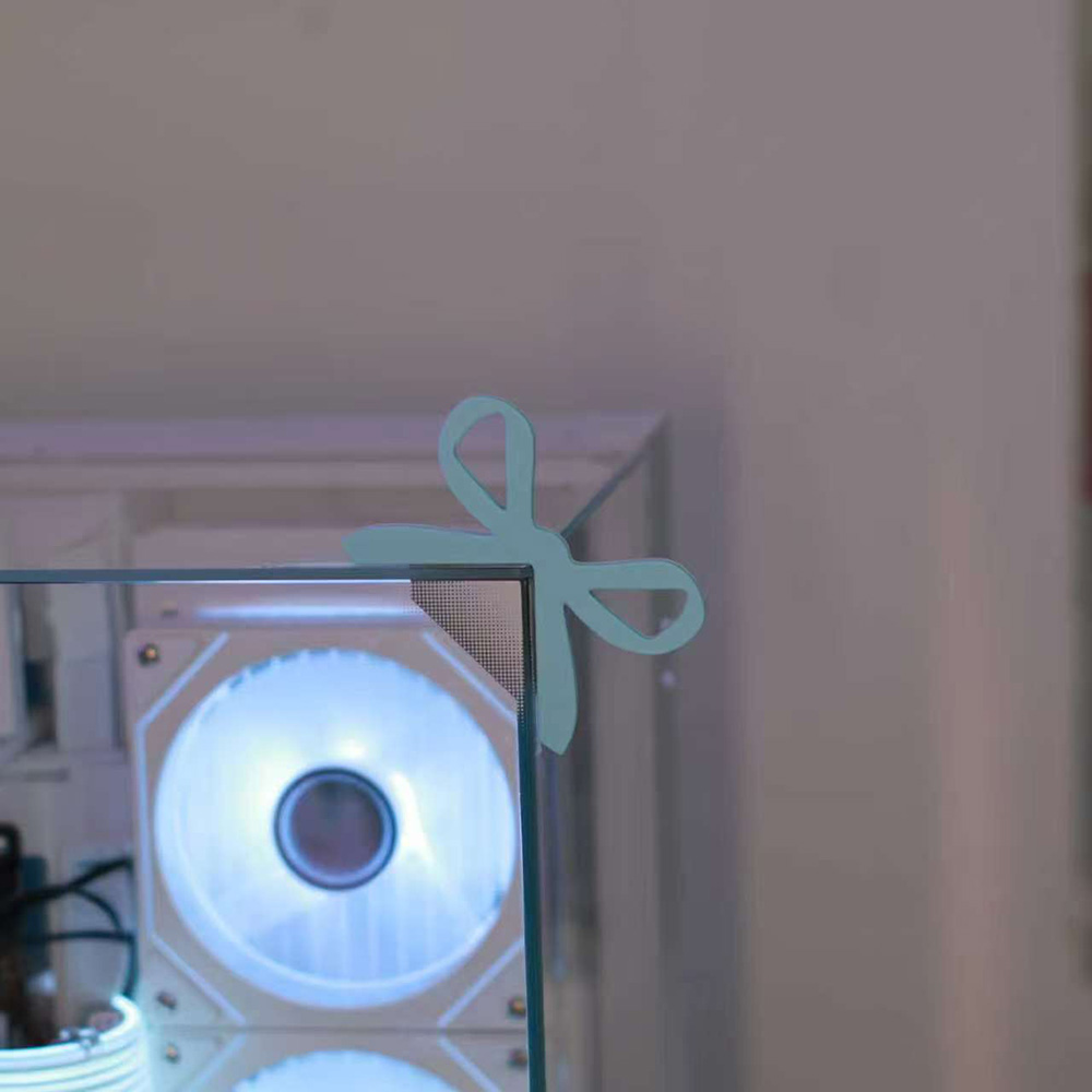 Monitor Decoration Bow Monitor - Desk Setup Girly ulasan dan harga