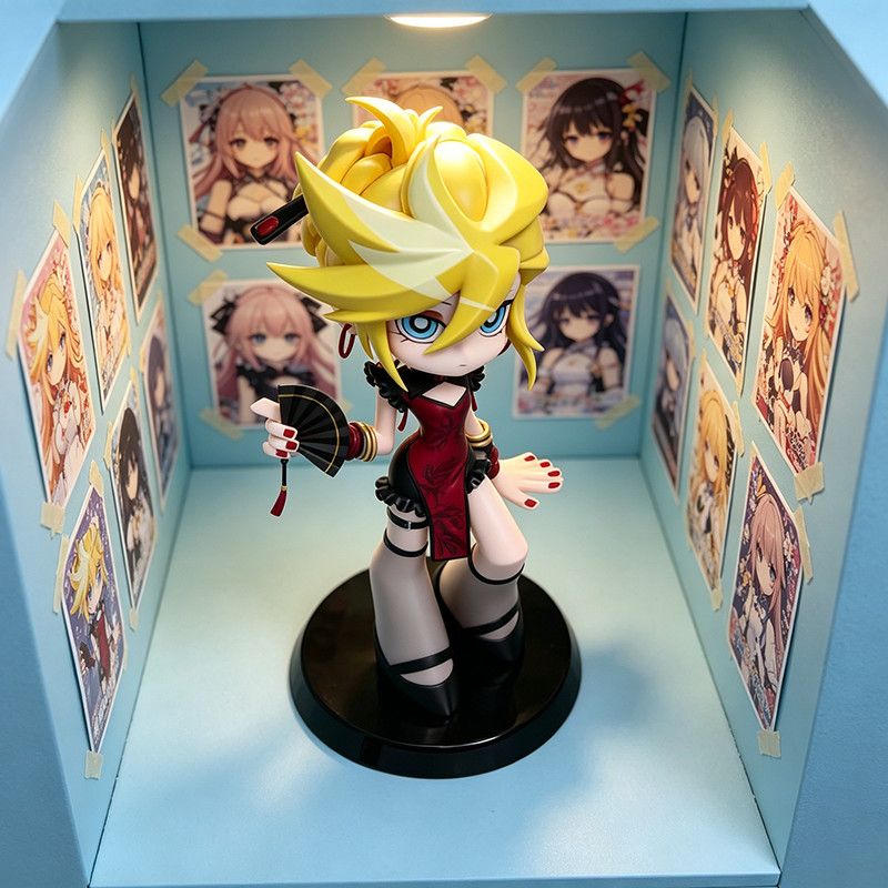12CM Kawaii Girl Table ornamen - Desk Setup Girl ulasan dan harga
