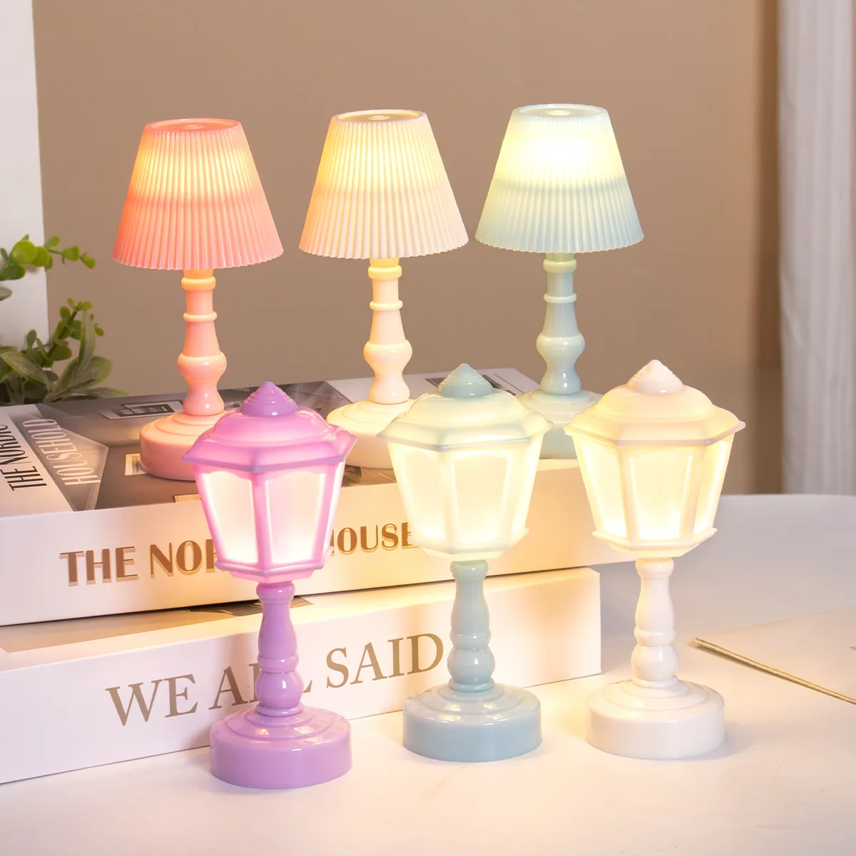 Cute Pagoda Touch LED Night Li - Yellow Desk Setup ulasan dan harga