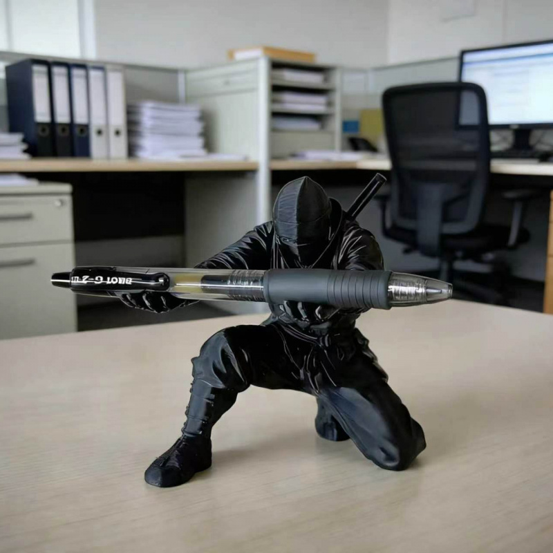 Ninja Pen Holder 3D Printed Sa - Desk Setup Gifts ulasan dan harga