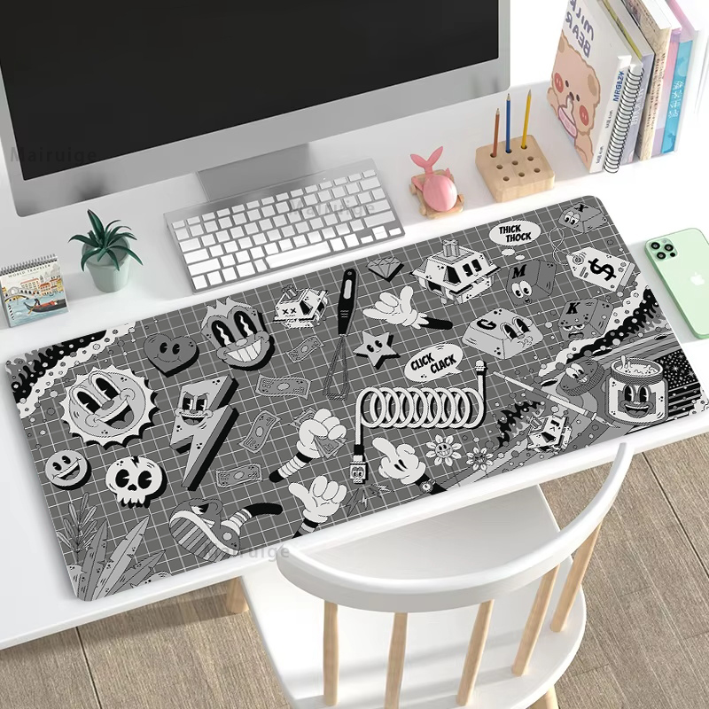 Graffiti Mausepad Office Rug D - Desk Setup Diy ulasan dan harga