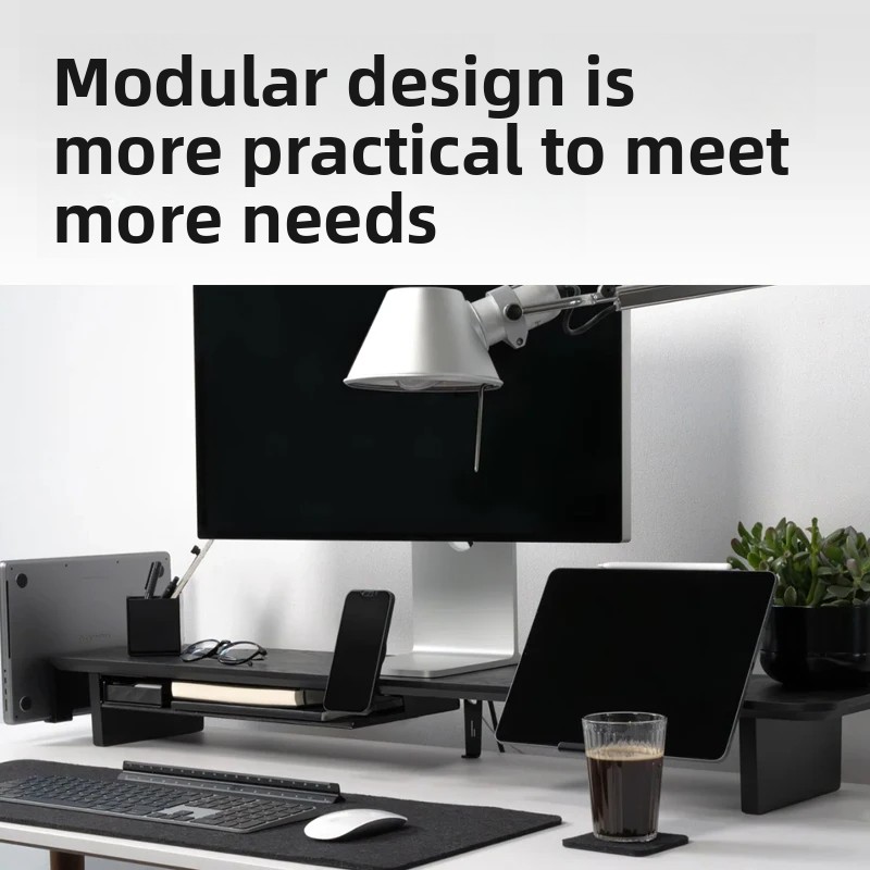 Solid Wood Monitor Riser Stand - Monitor Riser Wood ulasan dan harga