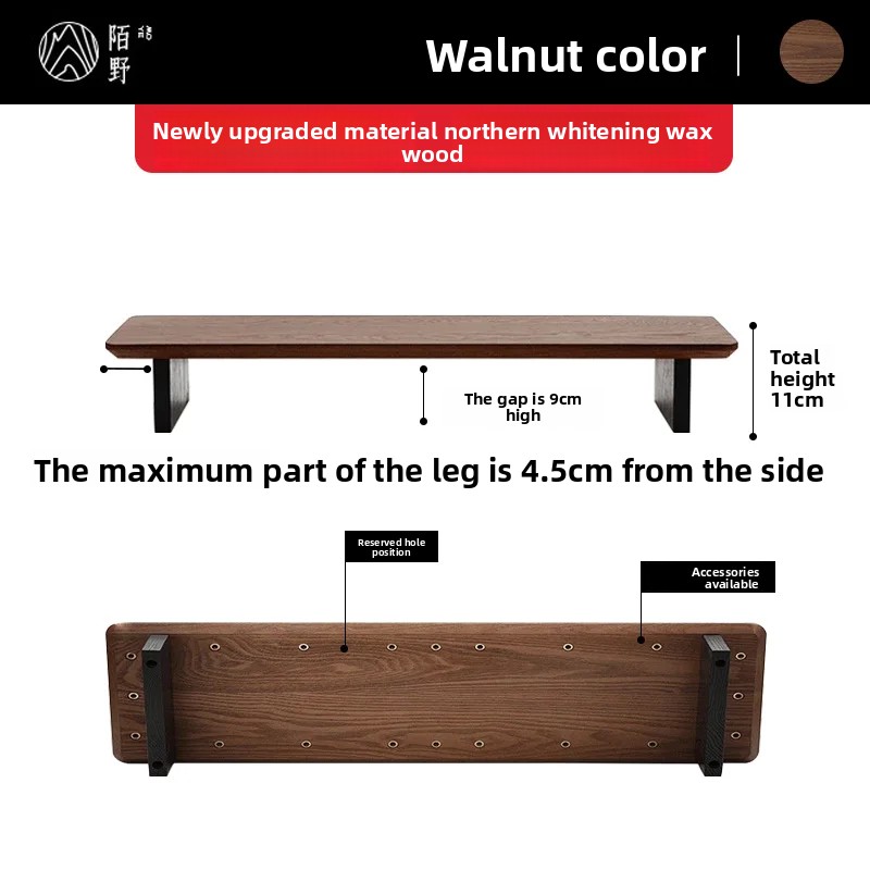 Solid Wood Monitor Riser Stand - Monitor Riser Wood ulasan dan harga