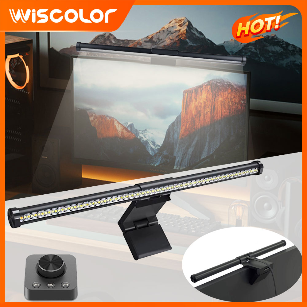 Setup Dimmable Light Bar Monit - Desk Setup No Monitor ulasan dan harga