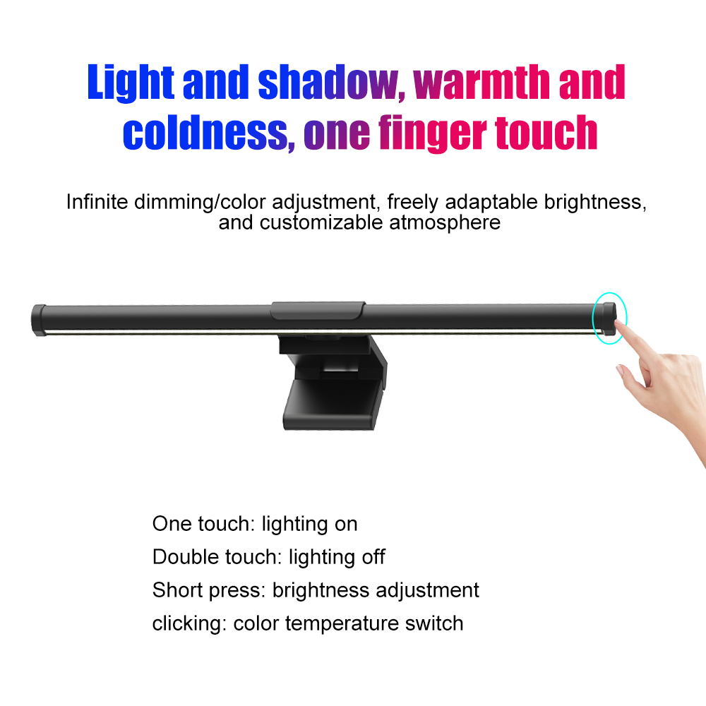 Monitor Light Bar LED Screen D - Desk Setup No Monitor ulasan dan harga
