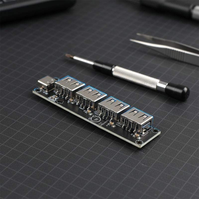 USB 2.0 Hub 4 Port Adapter CH3 - Desk Setup Usb Hub ulasan dan harga