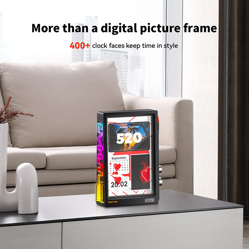 Divoom Times Frame Smart HD Sc - Desk Setup Diy ulasan dan harga
