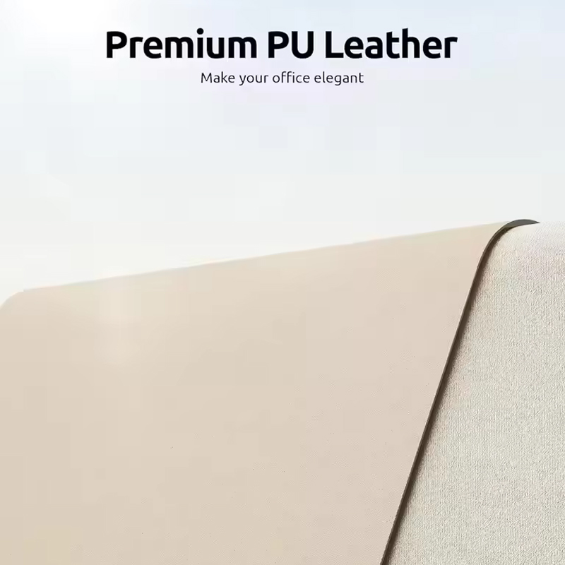 PU Leather Mouse Pad Sweet Pin - Yellow Desk Setup ulasan dan harga