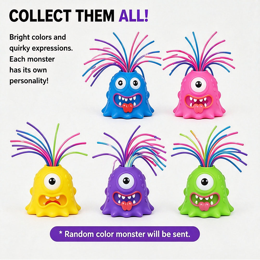 Viral Screaming Monster Hair P - Desk Setup Gifts ulasan dan harga