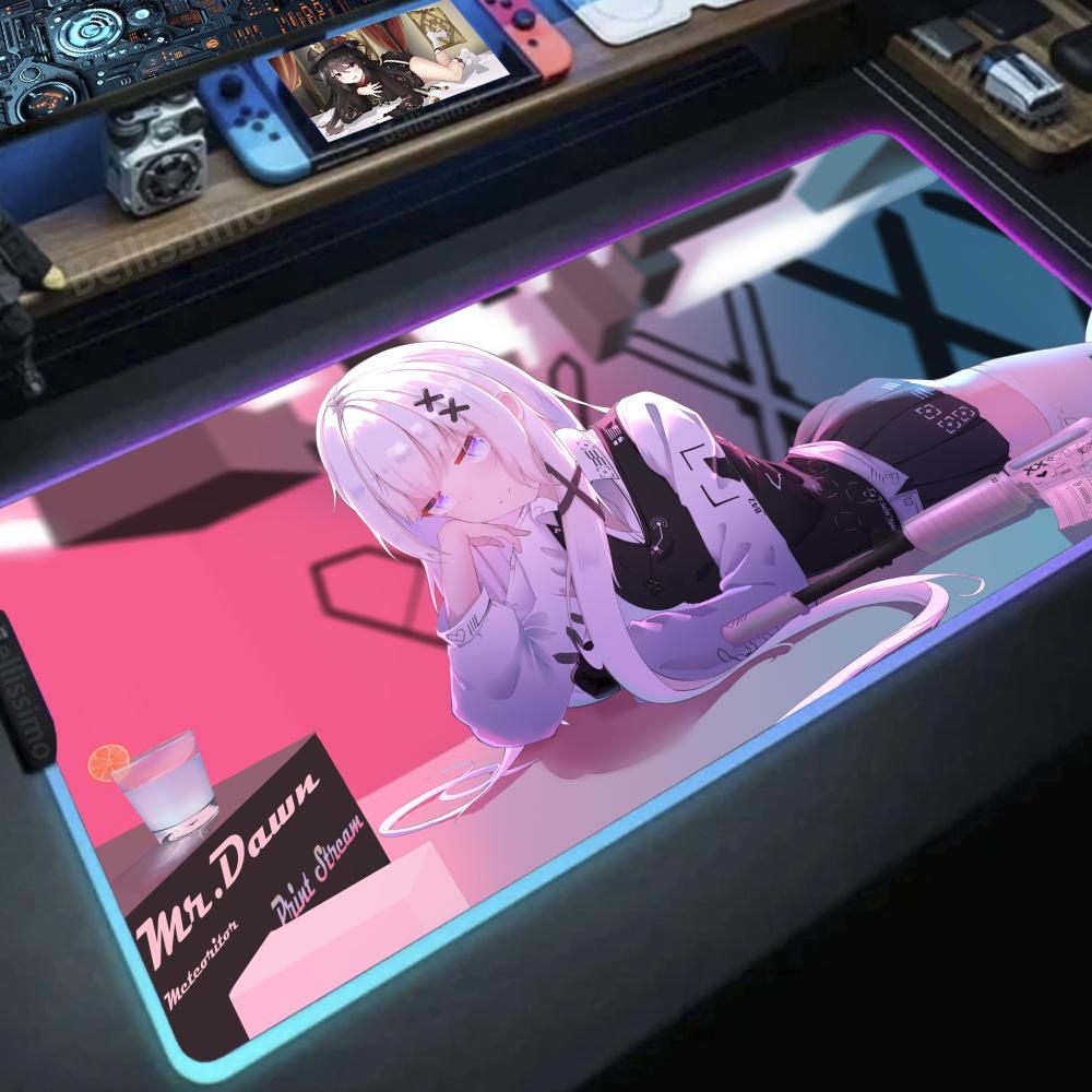 Girl with a gun Anime DIY game - Desk Setup Diy ulasan dan harga