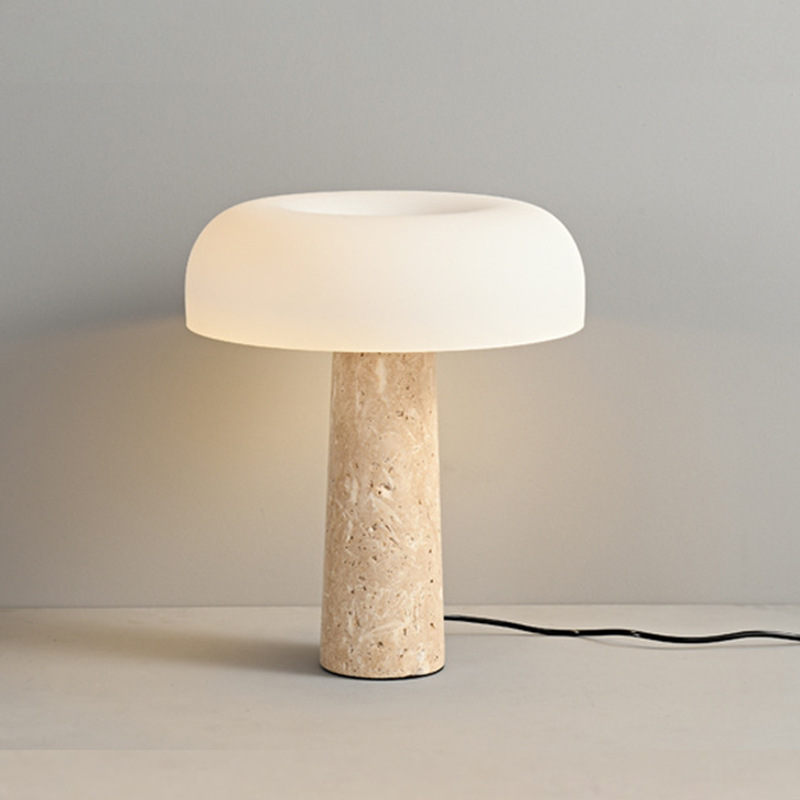 Mushroom Lamp for French Style - Yellow Desk Setup ulasan dan harga