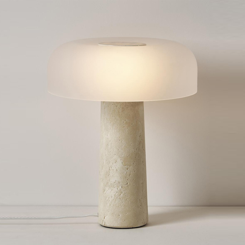 Mushroom Lamp for French Style - Yellow Desk Setup ulasan dan harga