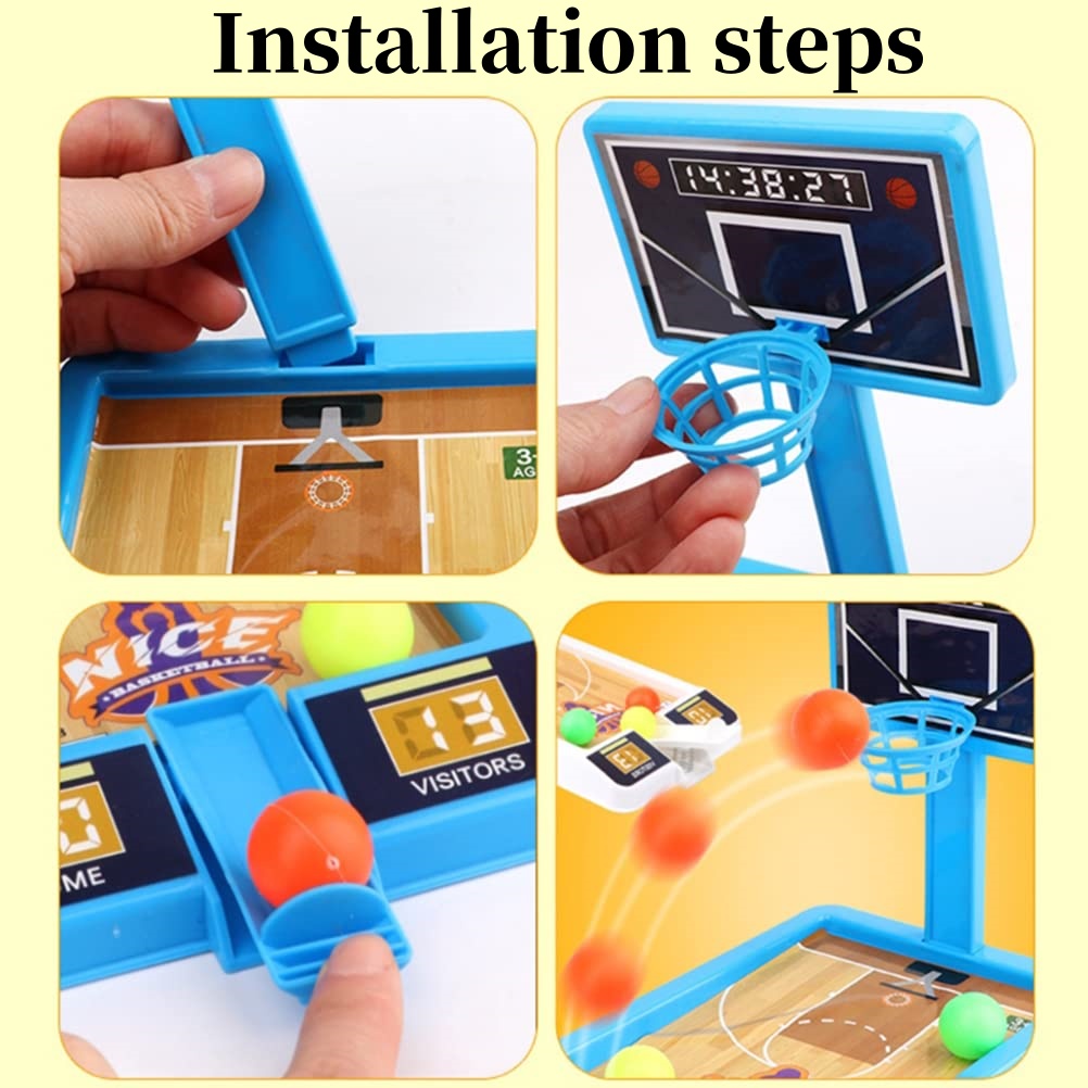 Mini Basketball Finger Shootin - Desk Setup Girl ulasan dan harga