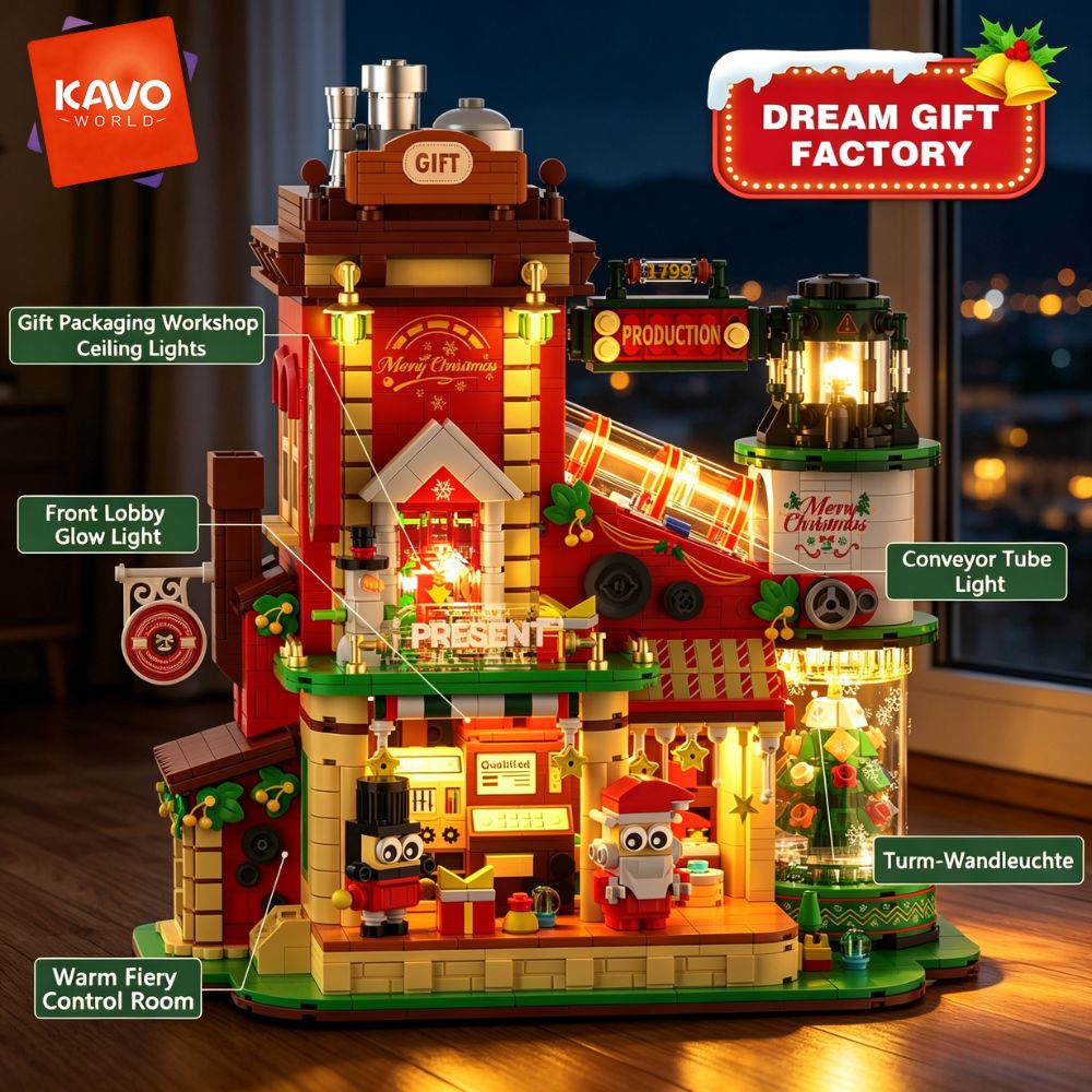 KAVOWORLD 2775PCS Christmas Gi - Desk Setup Enthusiast ulasan dan harga